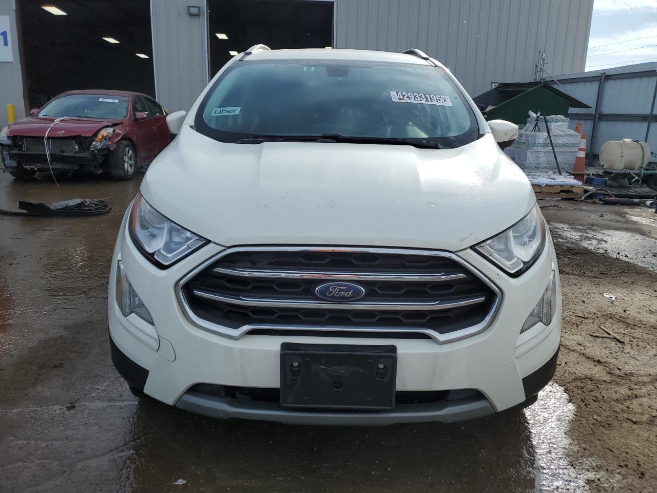 2020 Ford EcoSport VIN MAJ6S3KL5LC362153 Copart auction photo, side / front end damage thumbnail 5