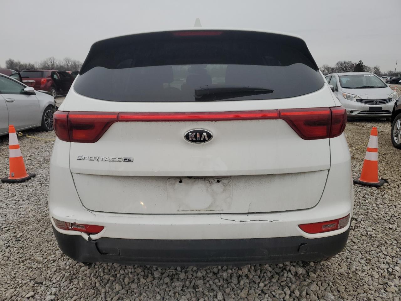 2019 KIA Sportage VIN KNDPM3AC4K7527014 Copart auction photo, front end damage thumbnail 6