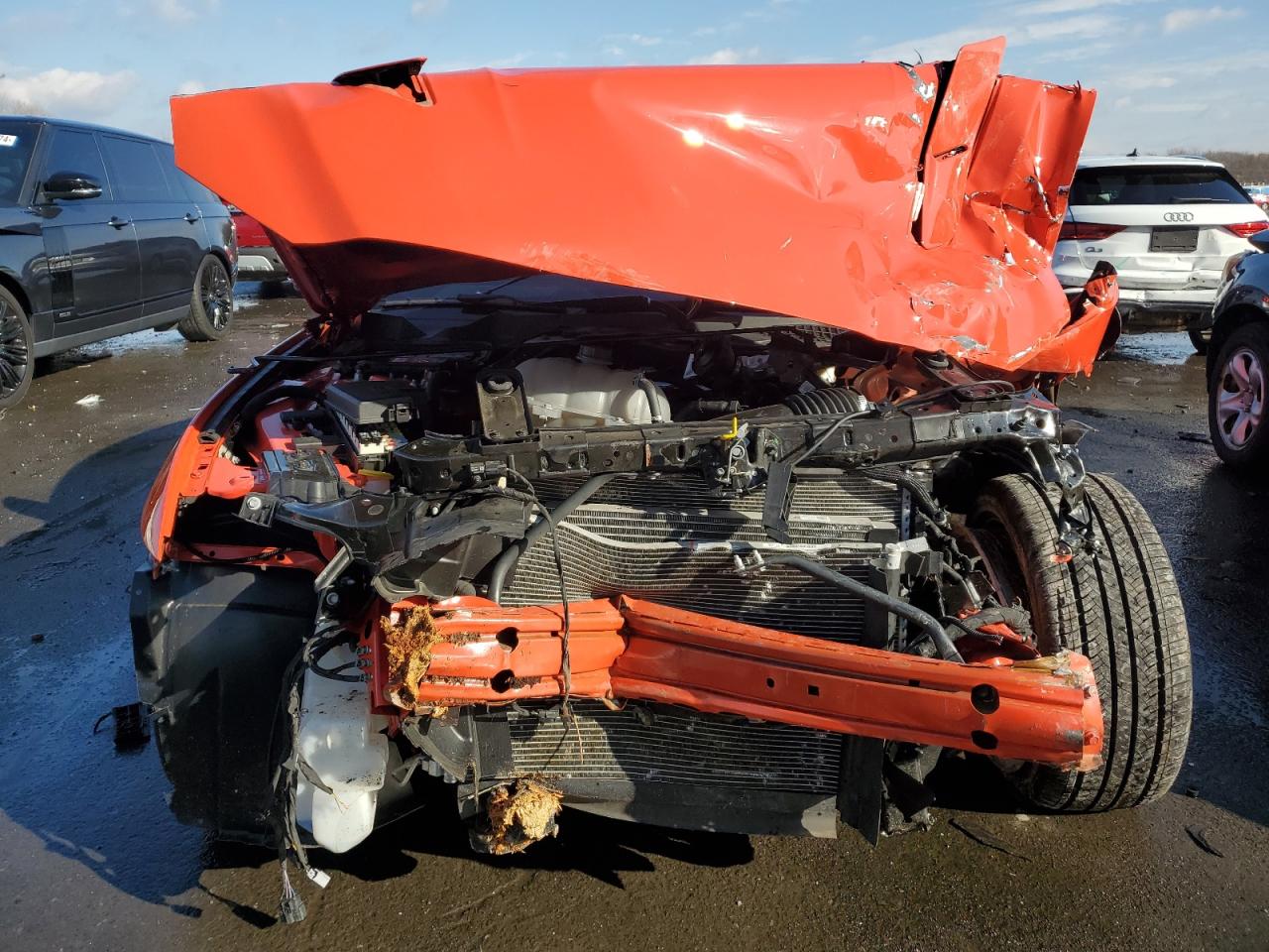 2015 Ford Mustang VIN 1FA6P8CF2F5304565 Copart auction photo, front end damage thumbnail 5