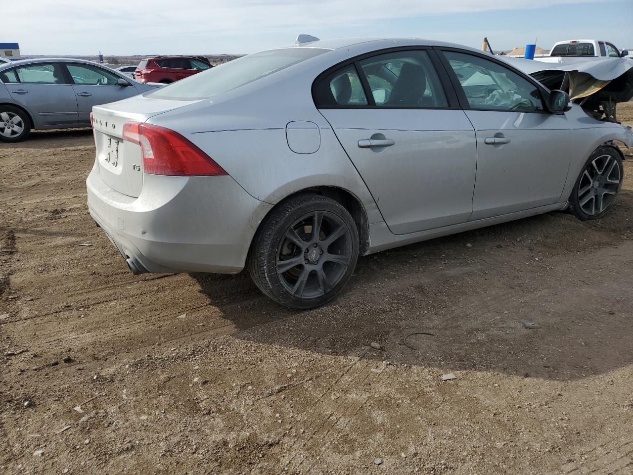 2017 Volvo S60 VIN YV126MFL9H2439434 Copart auction photo, front end / hail damage thumbnail 3