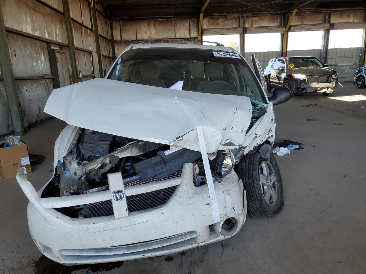 2007 Dodge Caravan VIN 2D4GP44L97R295110 Copart auction photo, front end / side damage thumbnail 5