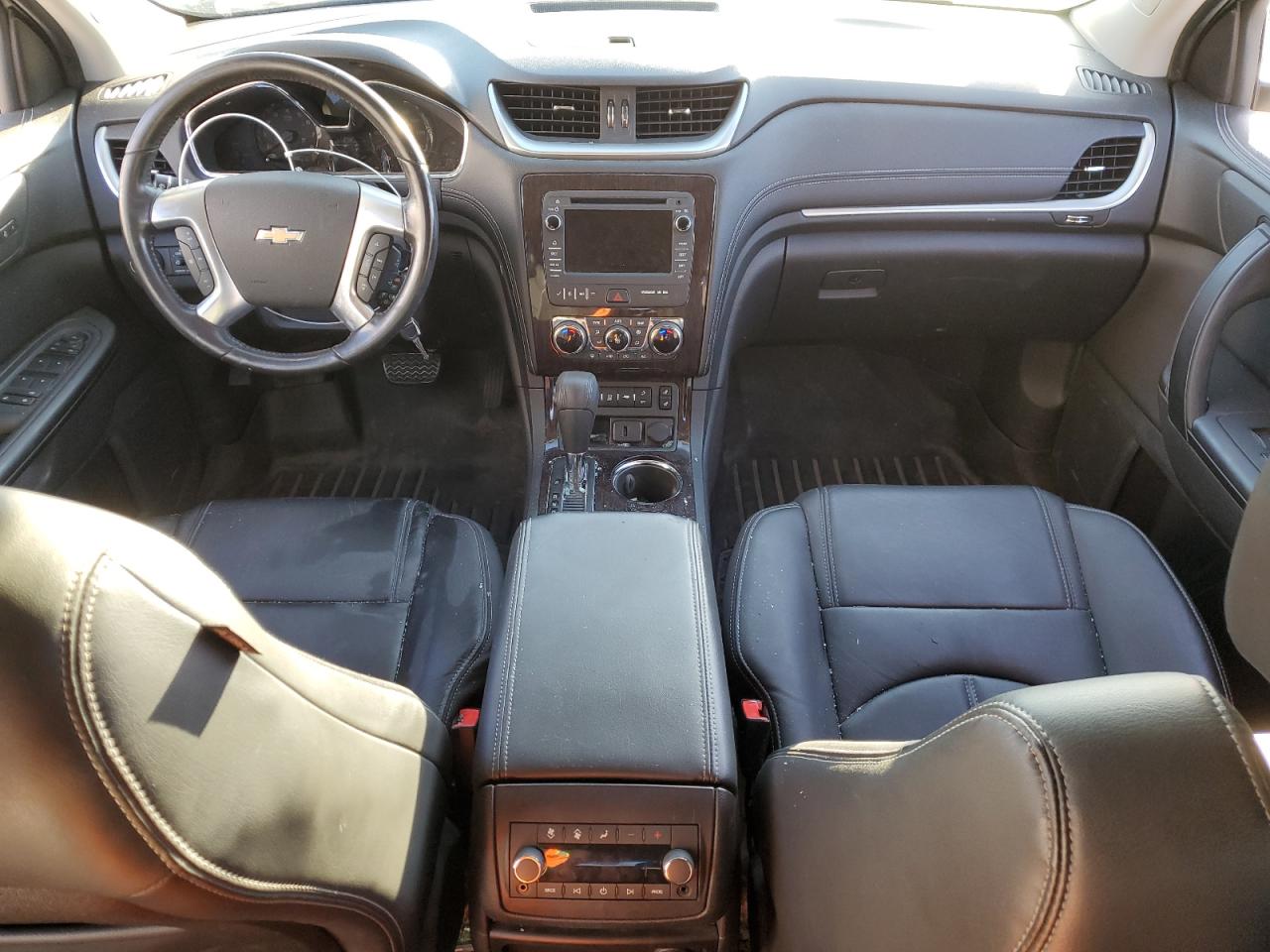 2017 Chevrolet Traverse VIN 1GNKVHKD5HJ313700 Copart auction photo, burn / front end damage thumbnail 8