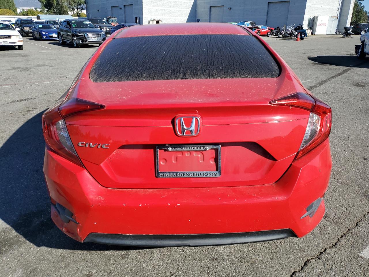 2018 Honda Civic VIN 2HGFC2F54JH556973 Copart auction photo, front end damage thumbnail 6
