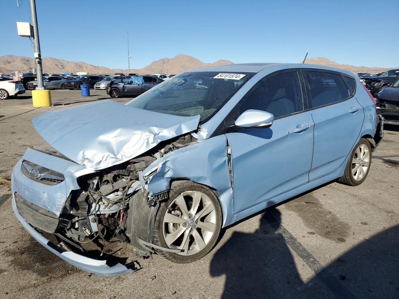 2014 Hyundai Accent VIN KMHCU5AE0EU173912