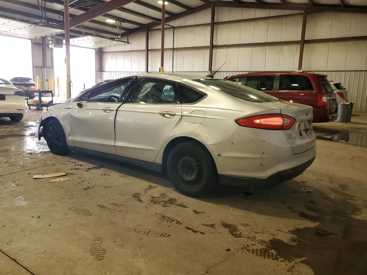 2014 Ford Fusion VIN 1FA6P0G73E5373106 Copart auction photo, hail damage thumbnail 2