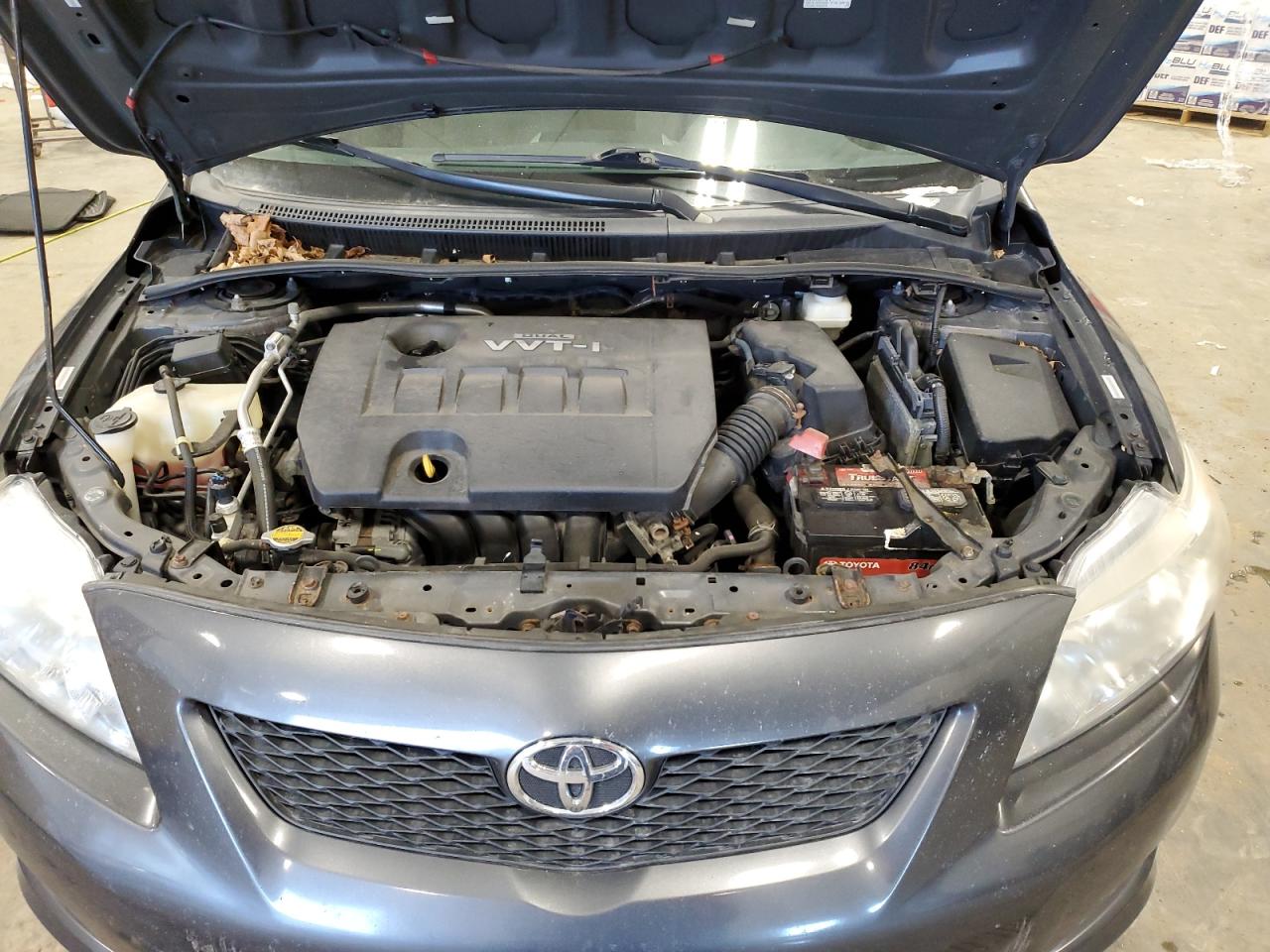 2009 Toyota Corolla VIN 1NXBU40E19Z128863 Copart auction photo, rear end damage thumbnail 11