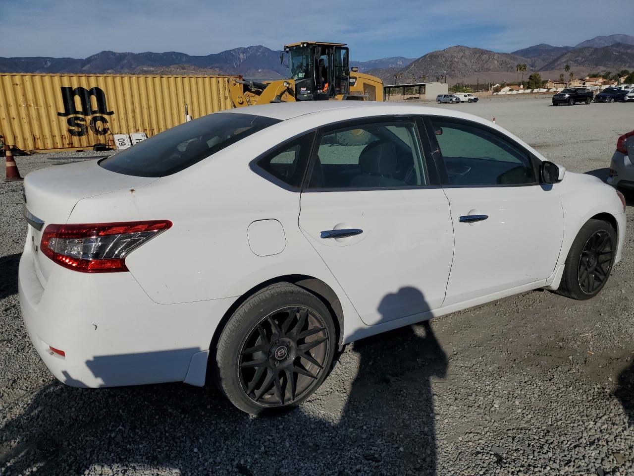 2015 Nissan Sentra VIN 3N1AB7AP3FY231530 Copart auction photo, all over damage thumbnail 3