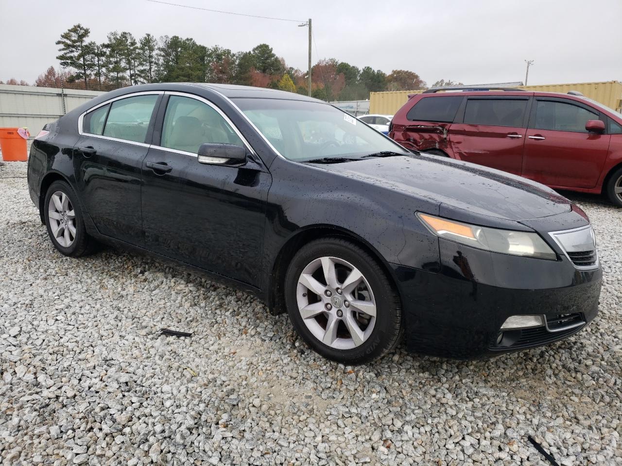 2014 Acura TL VIN 19UUA8F51EA004643 Copart auction photo, front end damage thumbnail 4