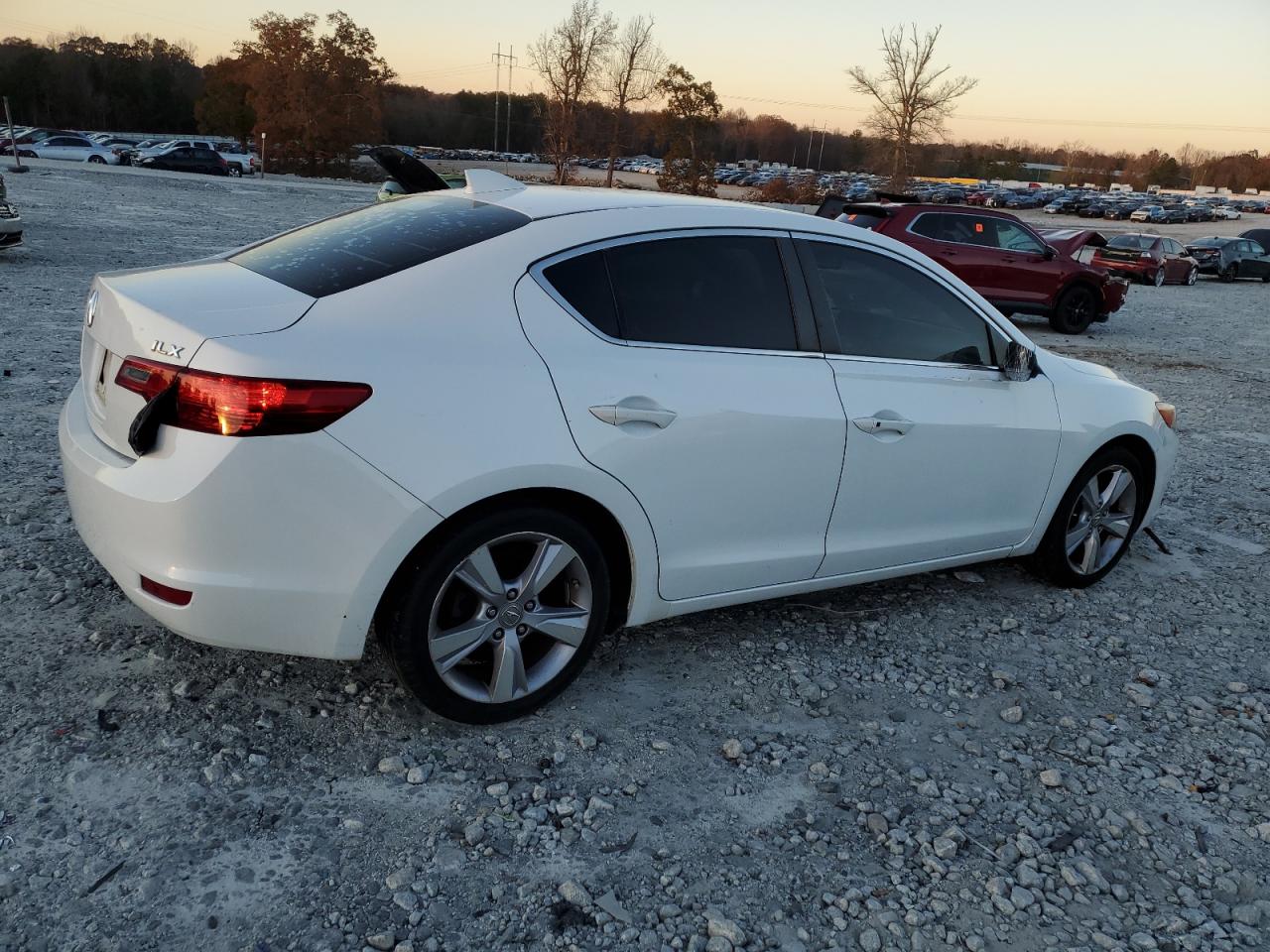 2015 Acura ILX VIN 19VDE1F54FE010714 Copart auction photo, rear end damage thumbnail 3