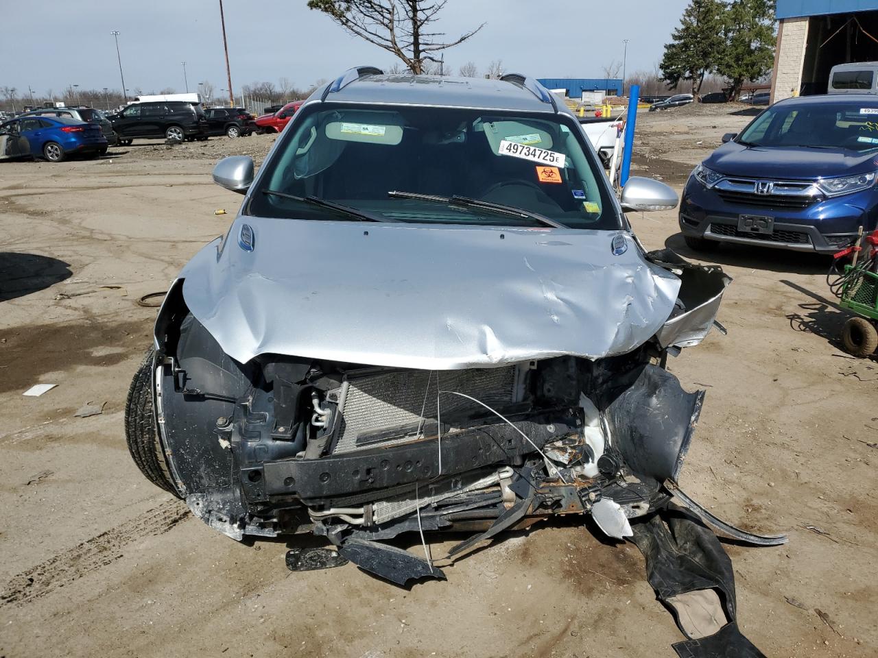 2016 Buick Enclave VIN 5GAKRBKD0GJ228807 Copart auction photo, front end damage thumbnail 5