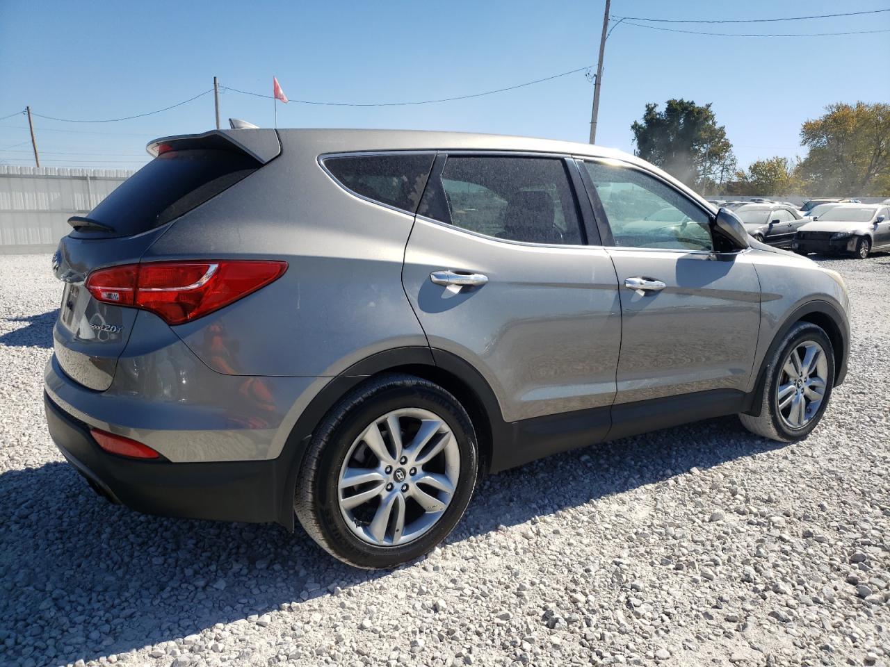 2013 Hyundai Santa Fe VIN 5XYZW3LA1DG025632 Copart auction photo, normal wear / minor dent/scratches damage thumbnail 3