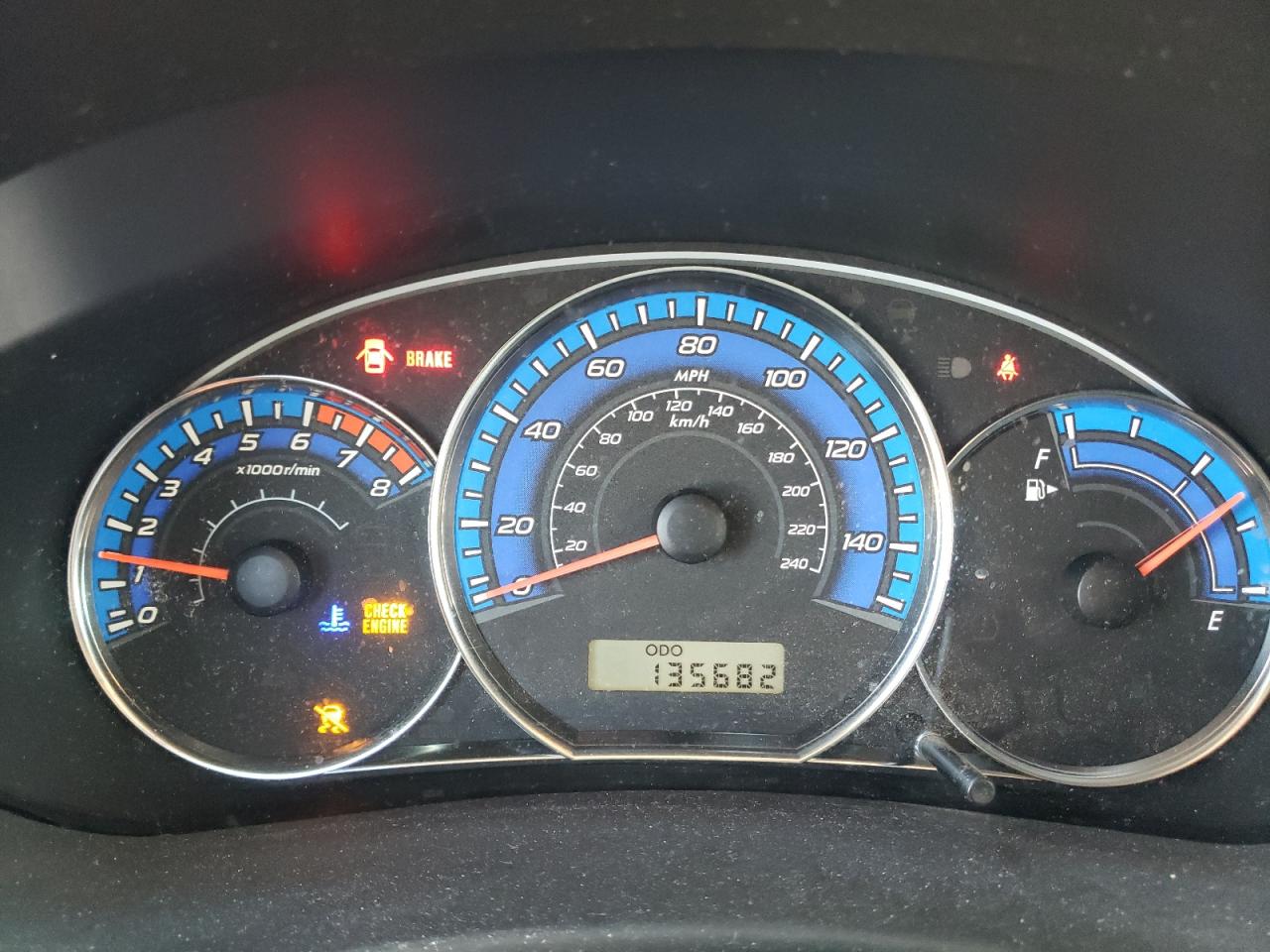2009 Subaru Forester VIN JF2SH61689G785784 Copart auction photo, front end / rear end damage thumbnail 9