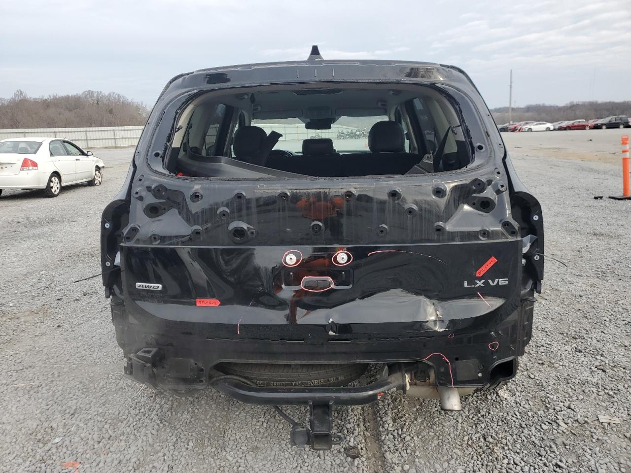 2021 KIA Telluride VIN 5XYP2DHC5MG183653 Copart auction photo, rear end damage thumbnail 6