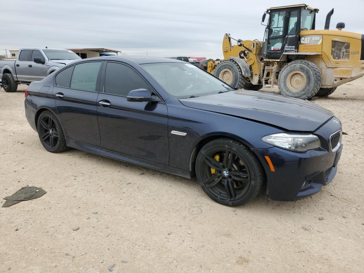 2015 BMW 5er VIN WBA5B1C54FD922041 Copart auction photo, all over damage thumbnail 4