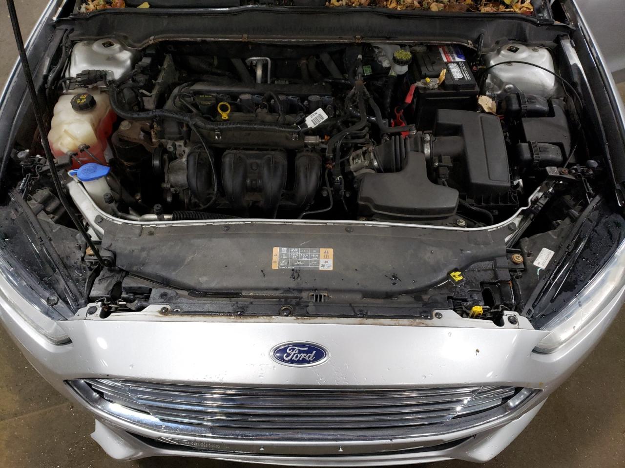 2013 Ford Fusion VIN 3FA6P0H71DR121414 Copart auction photo, front end / side damage thumbnail 12