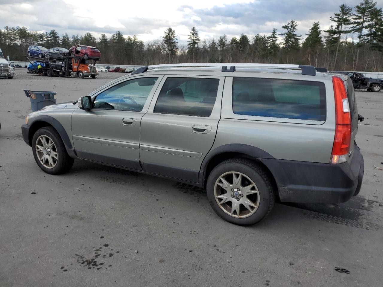 2007 Volvo XC70 VIN YV4SZ592071285915 Copart auction photo, side / rear end damage thumbnail 2
