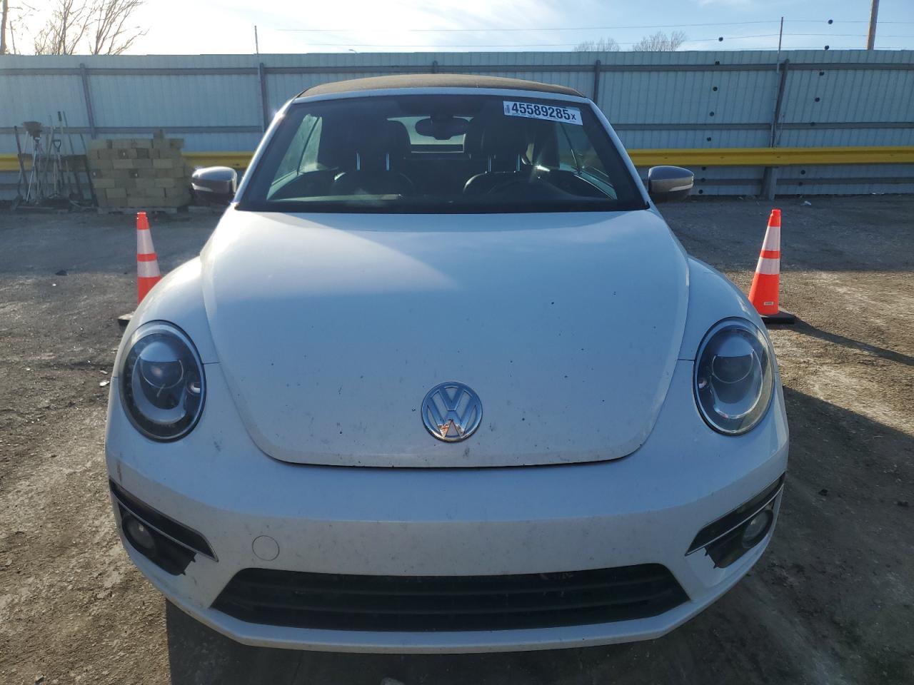 2014 Volkswagen Beetle VIN 3VW5L7ATXEM816360 Copart auction photo, side damage thumbnail 5
