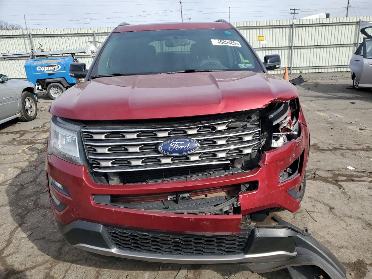 2017 Ford Explorer VIN 1FM5K8DH7HGC74521 Copart auction photo, front end damage thumbnail 5