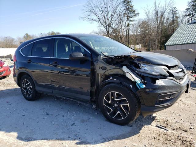 2016 Honda CR-V VIN 5J6RM4H42GL075845 Copart auction photo, front end / side damage thumbnail 4