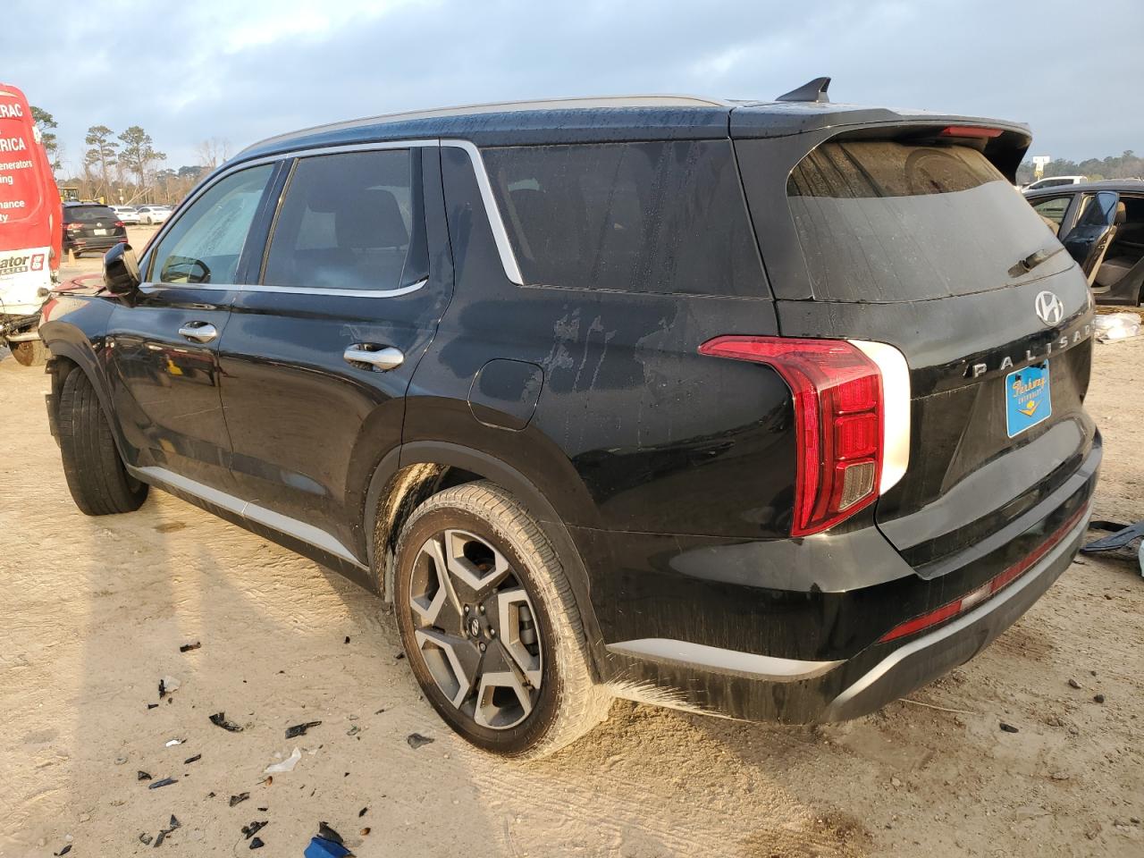 2023 Hyundai Palisade VIN KM8R44GE1PU511185 Copart auction photo, front end damage thumbnail 2