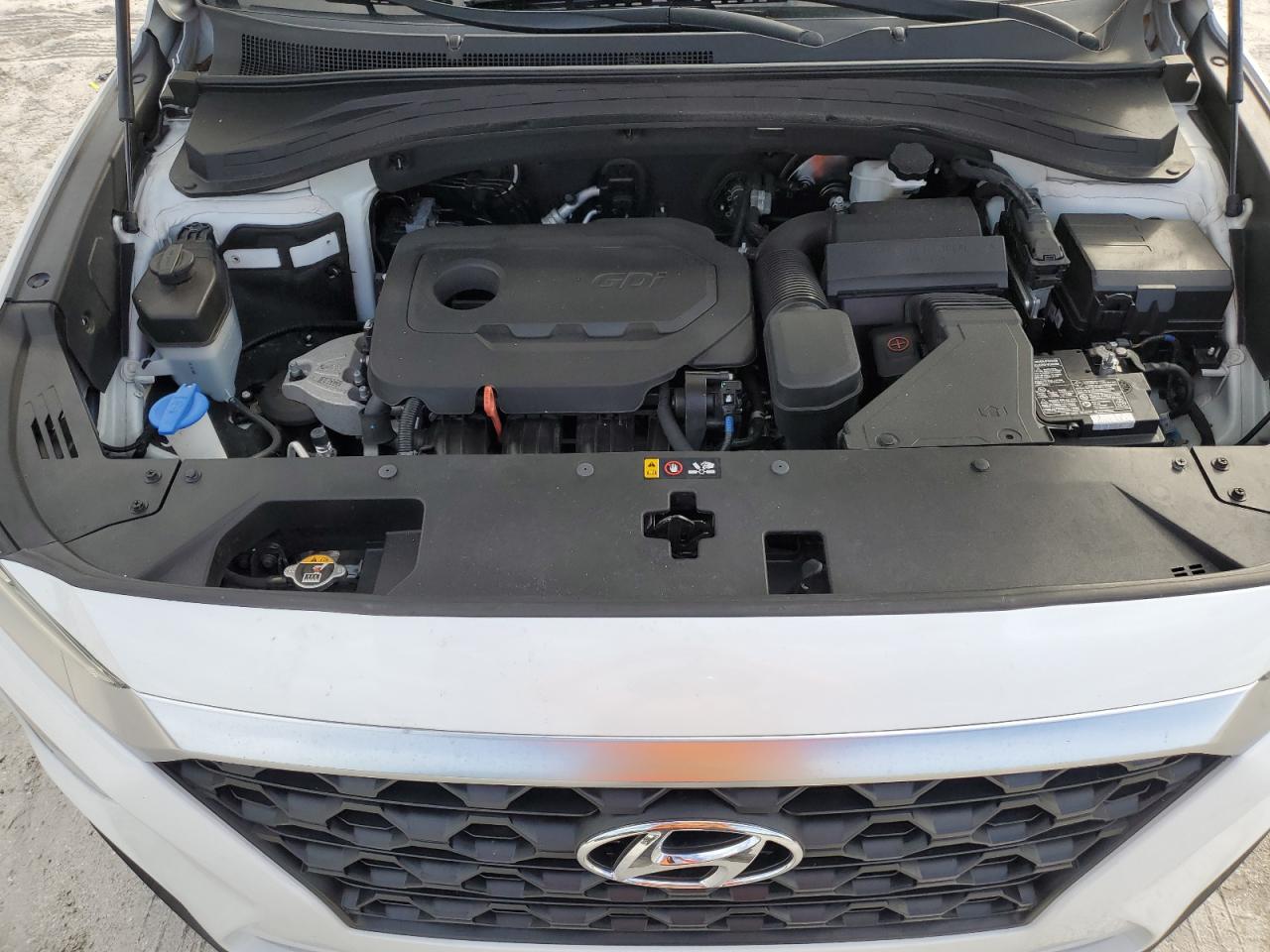 2019 Hyundai Santa Fe VIN 5NMS23AD2KH107107 Copart auction photo, side / minor dent/scratches damage thumbnail 13