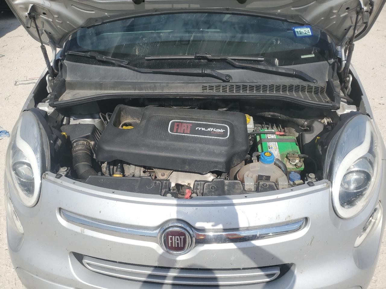 2014 Fiat 500 VIN ZFBCFABH8EZ014819 Copart auction photo, minor dent/scratches damage thumbnail 12