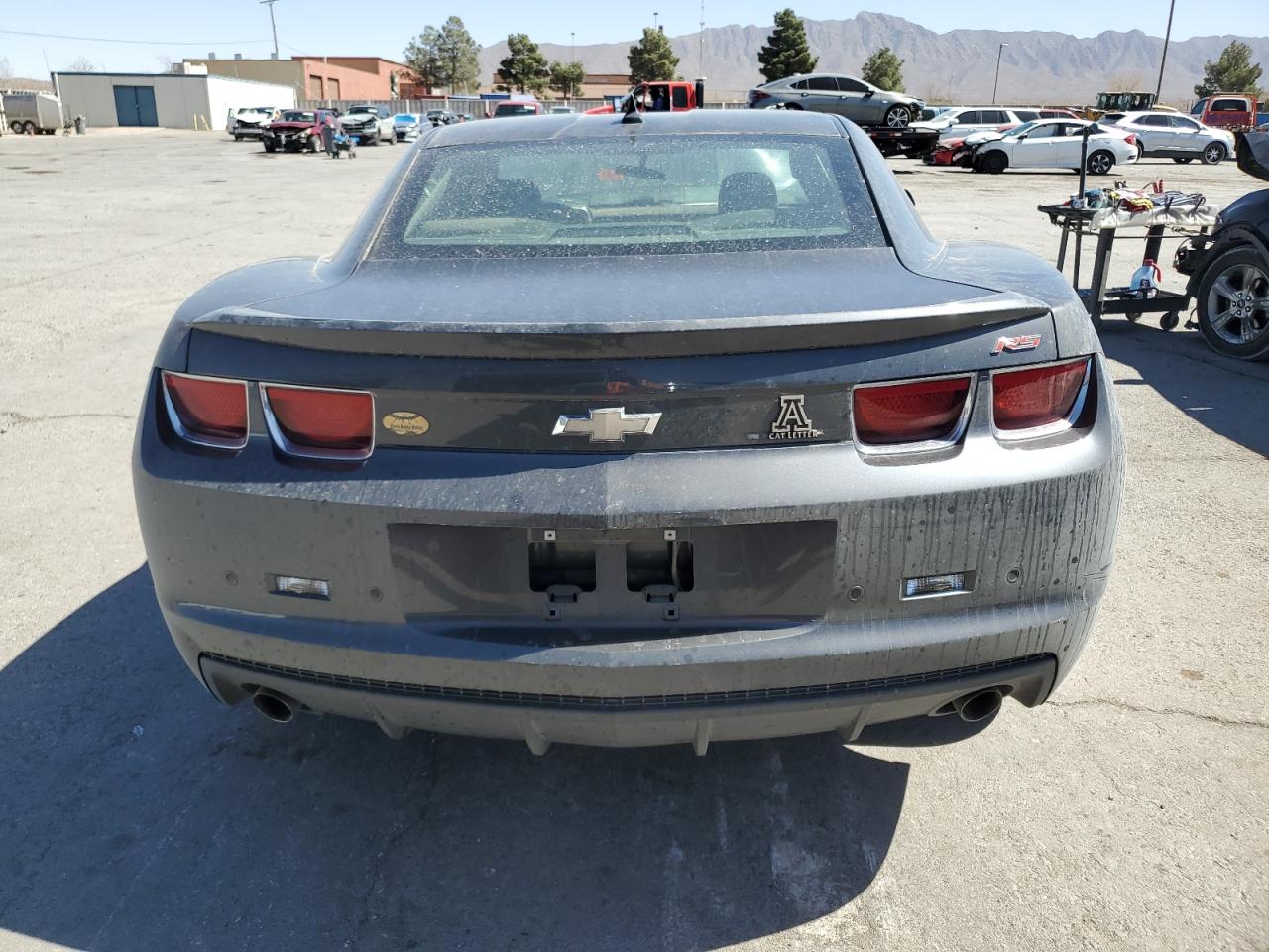 2011 Chevrolet Camaro VIN 2G1FC1ED4B9104835 Copart auction photo, front end damage thumbnail 6