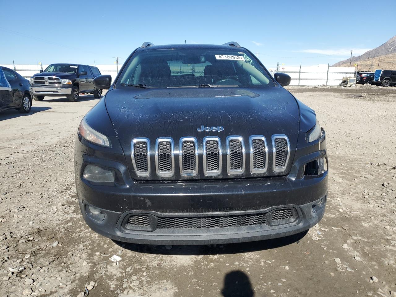 2014 Jeep Grand Cherokee VIN 1C4PJLCB3EW288336 Copart auction photo, front end / side damage thumbnail 5