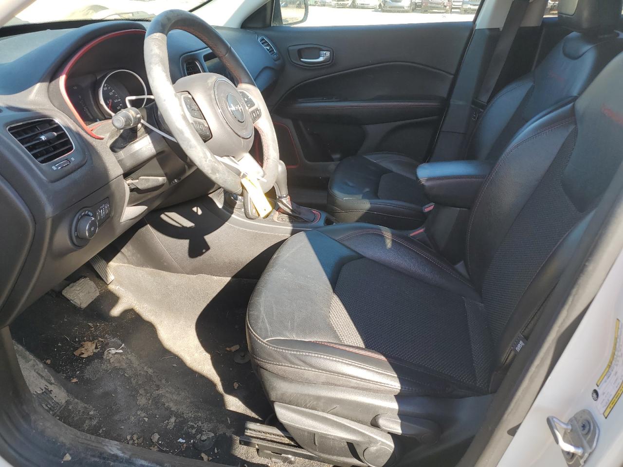 2021 Jeep Compass VIN 3C4NJDDB7MT590440 Copart auction photo, front end damage thumbnail 7