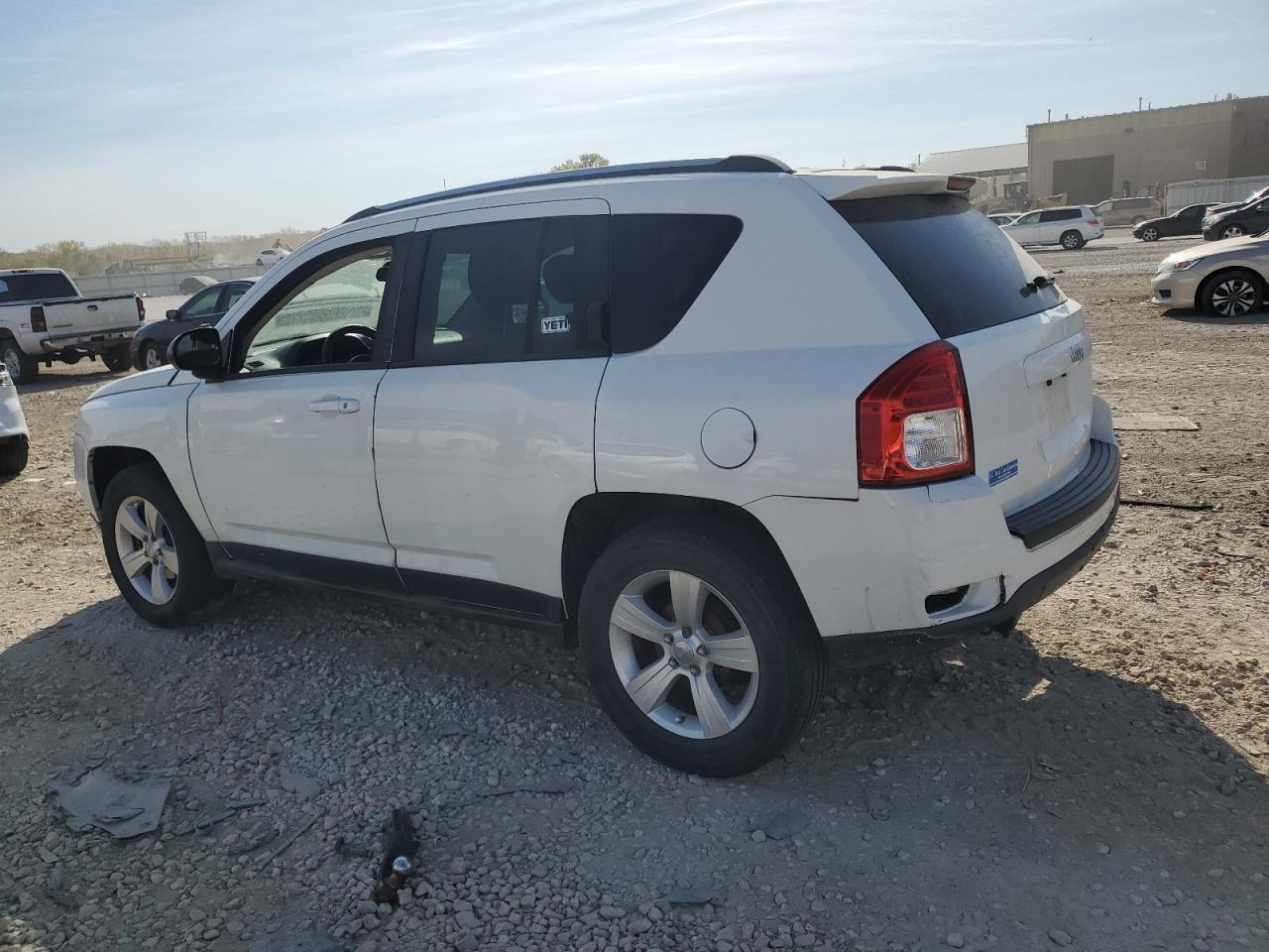 2012 Jeep Compass VIN 1C4NJCBA4CD573636 Copart auction photo, all over damage thumbnail 2