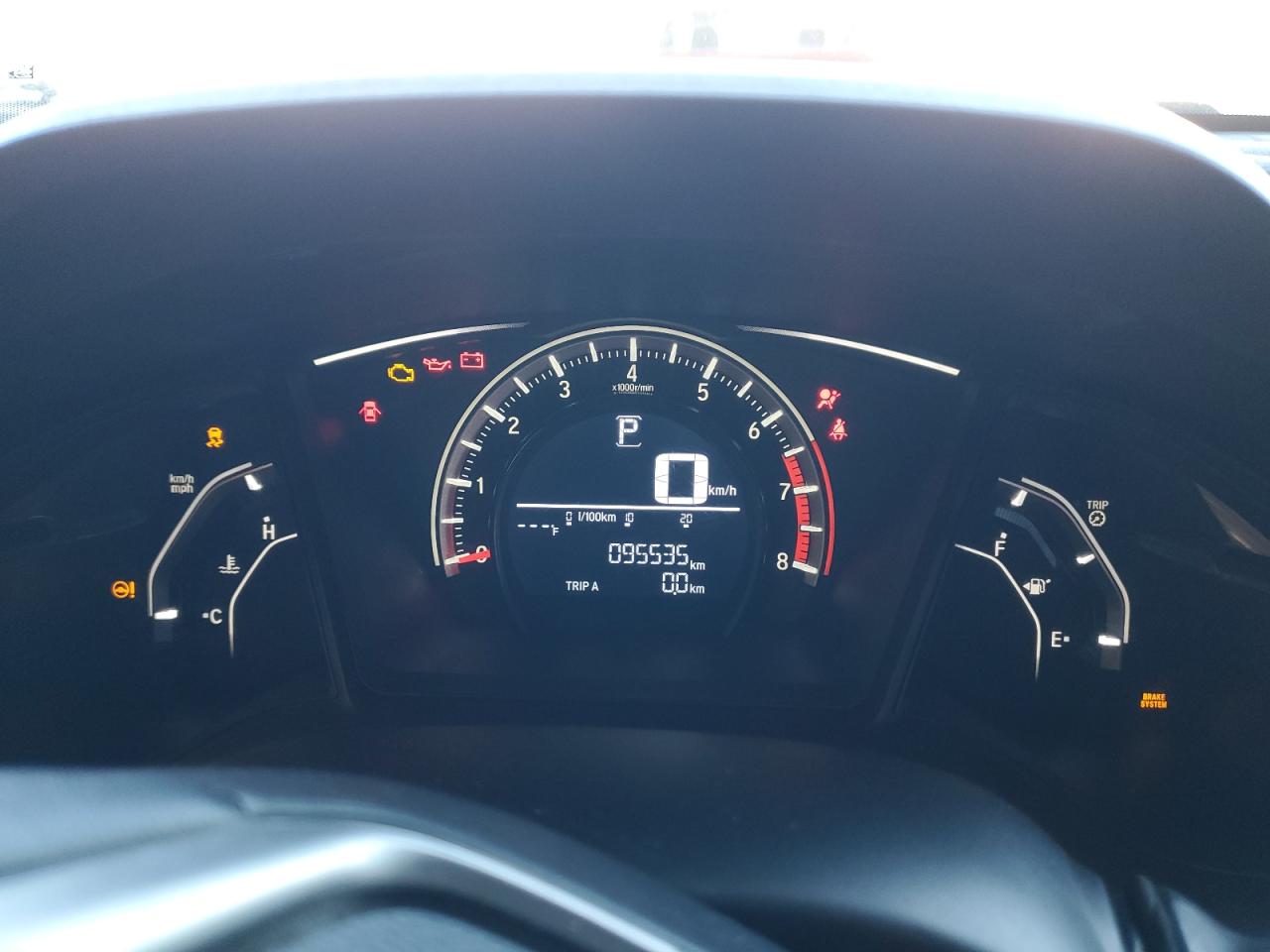 2017 Honda Civic VIN SHHFK7H46HU407532 Copart auction photo, rear end damage thumbnail 9