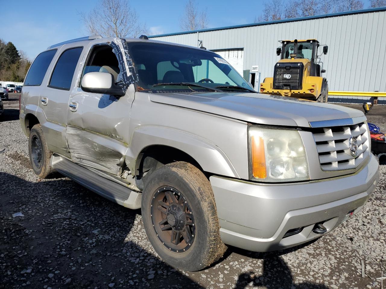 2004 Cadillac Escalade VIN 1GYEK63N44R147220 Copart auction photo, side damage thumbnail 4