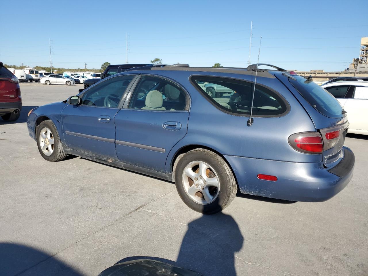 2000 Ford Taurus VIN 1FAFP5826YA269527 Copart auction photo, rear end damage thumbnail 2