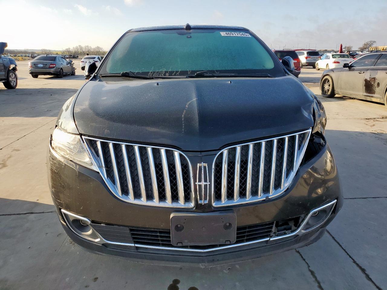 2014 Lincoln MKX VIN 2LMDJ6JK8EBL00957 Copart auction photo, front end damage thumbnail 5