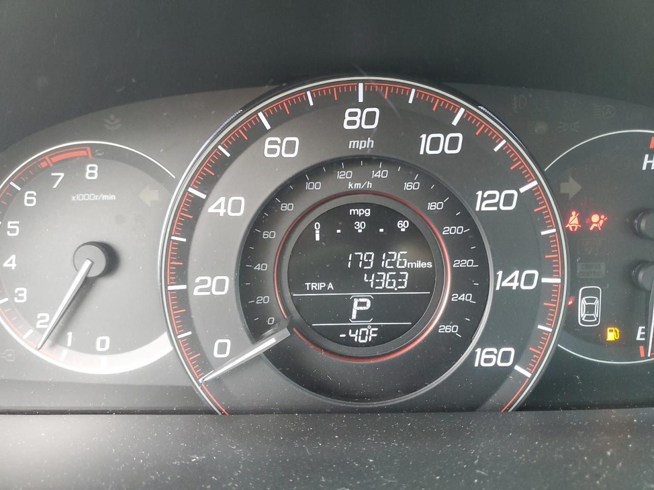 2013 Honda Accord VIN 1HGCR2F5XDA159479 Copart auction photo, front end damage thumbnail 9
