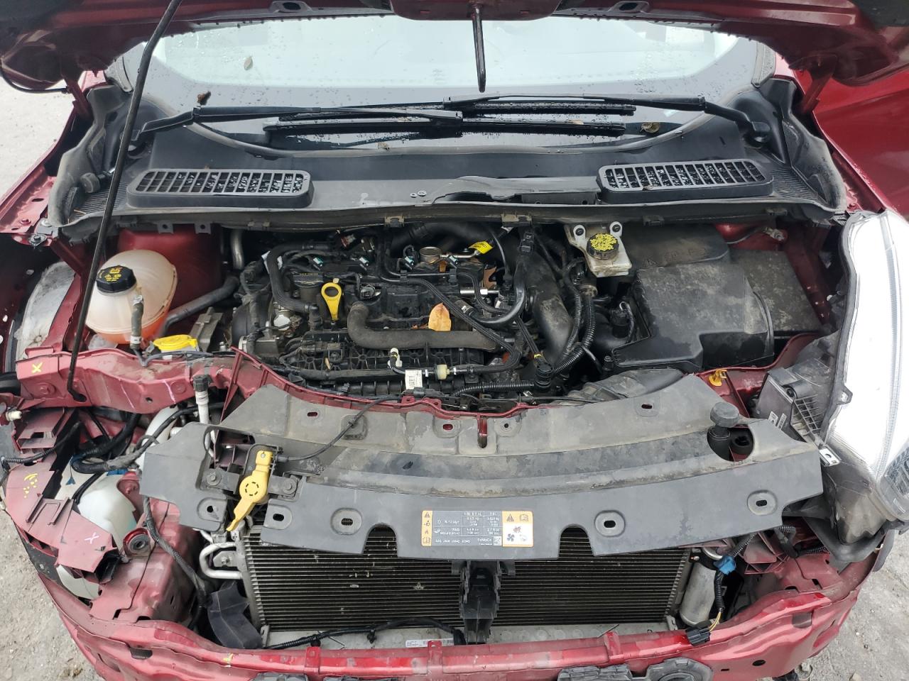 2019 Ford Escape VIN 1FMCU0HD4KUA11776 Copart auction photo, front end damage thumbnail 11