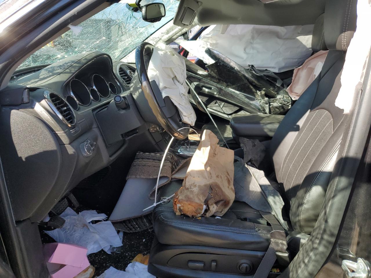 2015 Buick Enclave VIN 5GAKRBKD1FJ347657 Copart auction photo, rollover damage thumbnail 7
