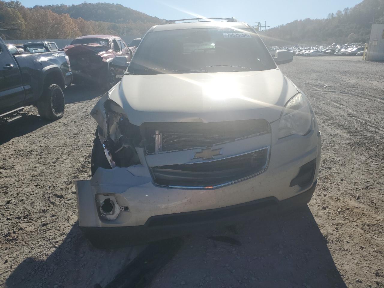 2014 Chevrolet Equinox VIN 1GNFLFEK0EZ100186 Copart auction photo, front end damage thumbnail 5