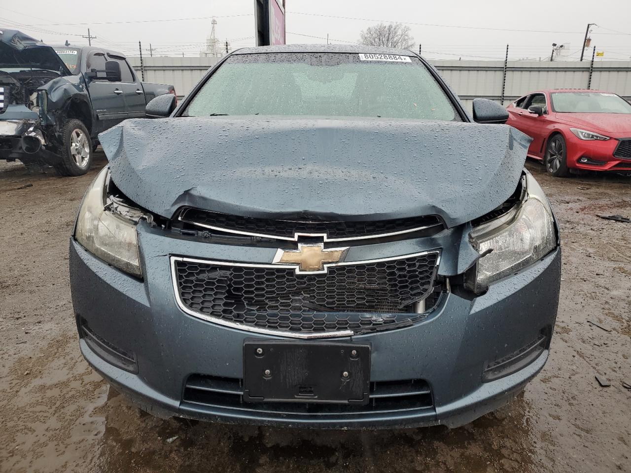 2012 Chevrolet Cruze VIN 1G1PF5SC1C7272367 Copart auction photo, front end / mechanical damage thumbnail 5