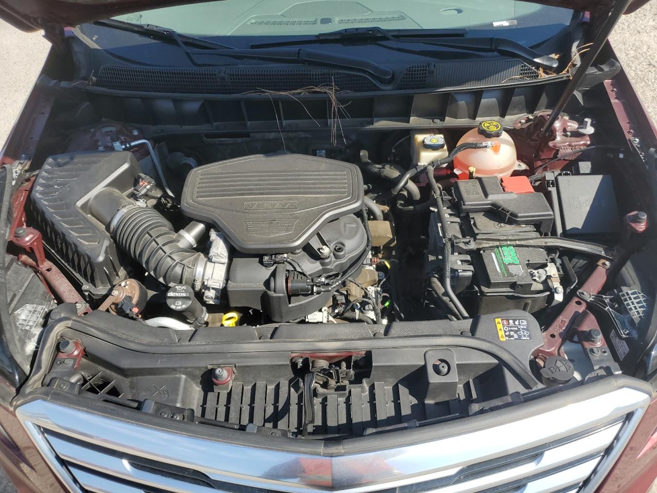 2017 Cadillac XT5 VIN 1GYKNCRS6HZ193644 Copart auction photo, rear end damage thumbnail 12