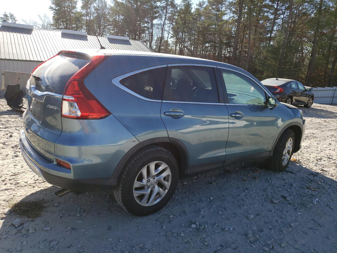 2016 Honda CR-V VIN 5J6RM4H5XGL022979 Copart auction photo, front end / minor dent/scratches damage thumbnail 3