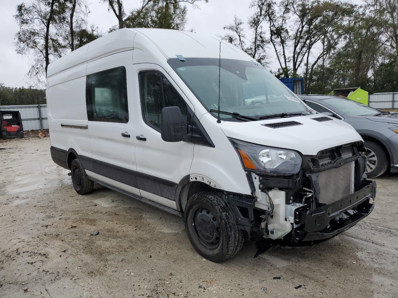 2023 Ford Transit VIN 1FTBR3X87PKB01076 Copart auction photo, front end / minor dent/scratches damage thumbnail 4