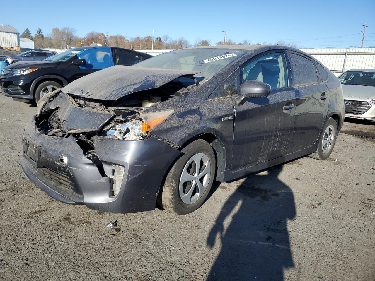 2013 Toyota Prius VIN JTDKN3DU1D1652022