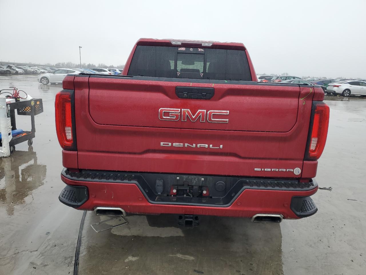 2020 GMC Sierra VIN 1GTP8FED6LZ330649 Copart auction photo, mechanical / hail damage thumbnail 6