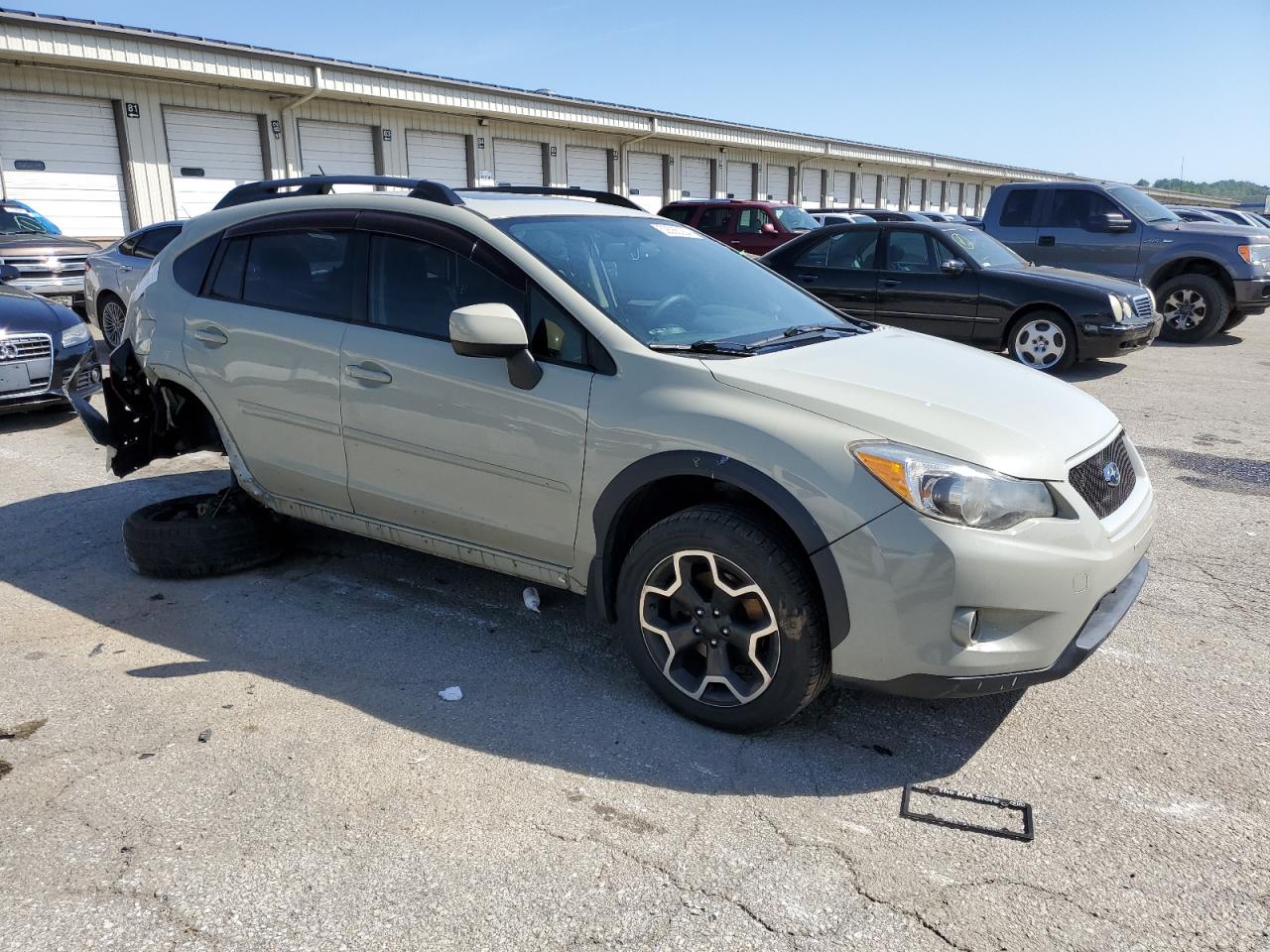 2014 Subaru XV VIN JF2GPAVC6E8293173 Copart auction photo, rear end / minor dent/scratches damage thumbnail 4