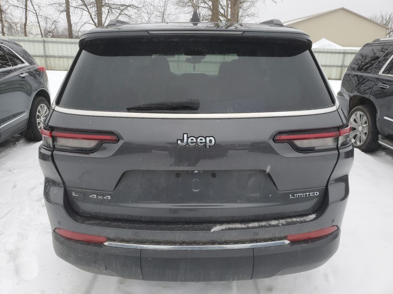2021 Jeep Grand Cherokee VIN 1C4RJKBG1M8196435 Copart auction photo, front end / side damage thumbnail 6