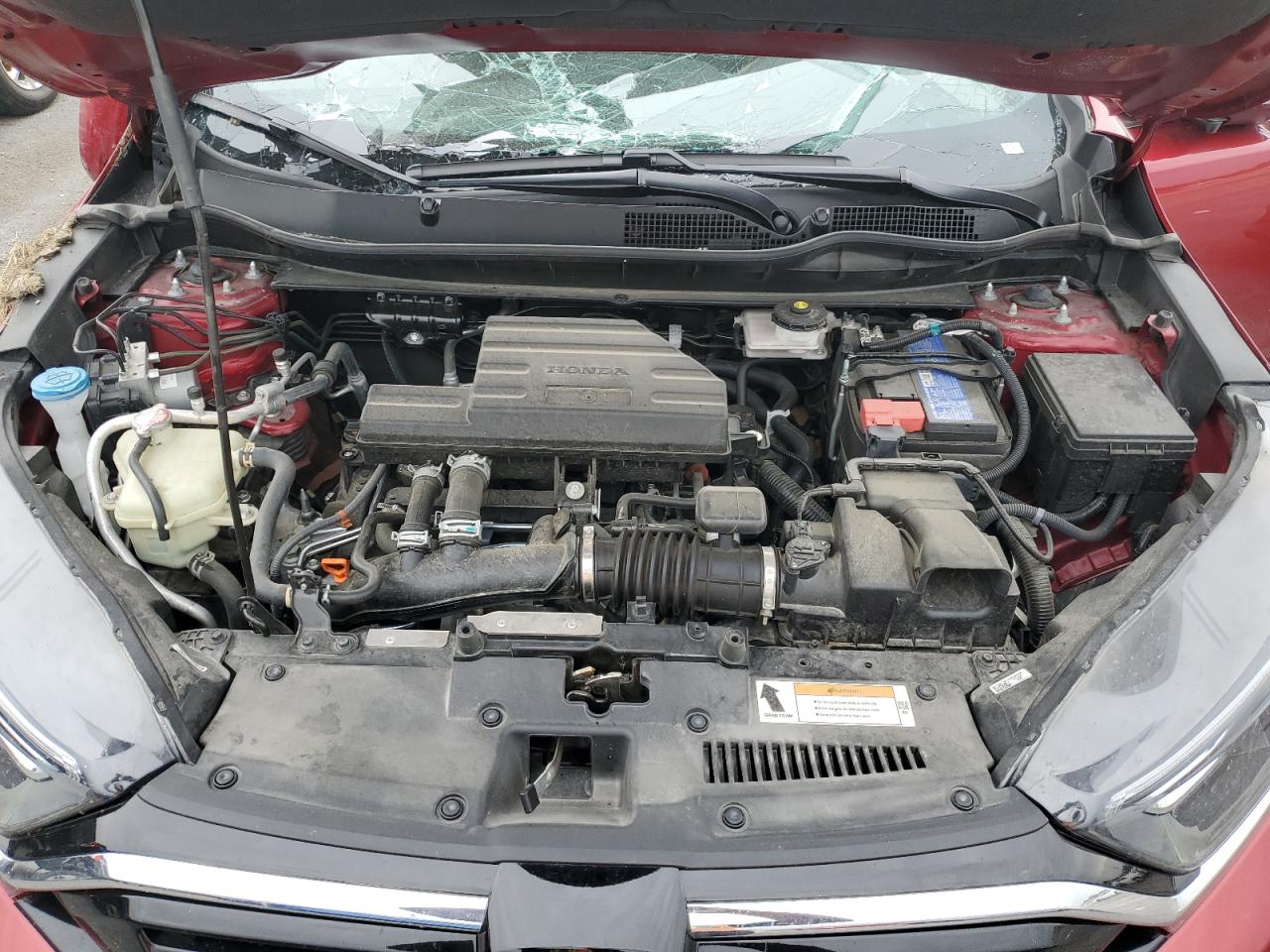 2022 Honda CR-V VIN 5J6RW2H55NL004739 Copart auction photo, all over damage thumbnail 11