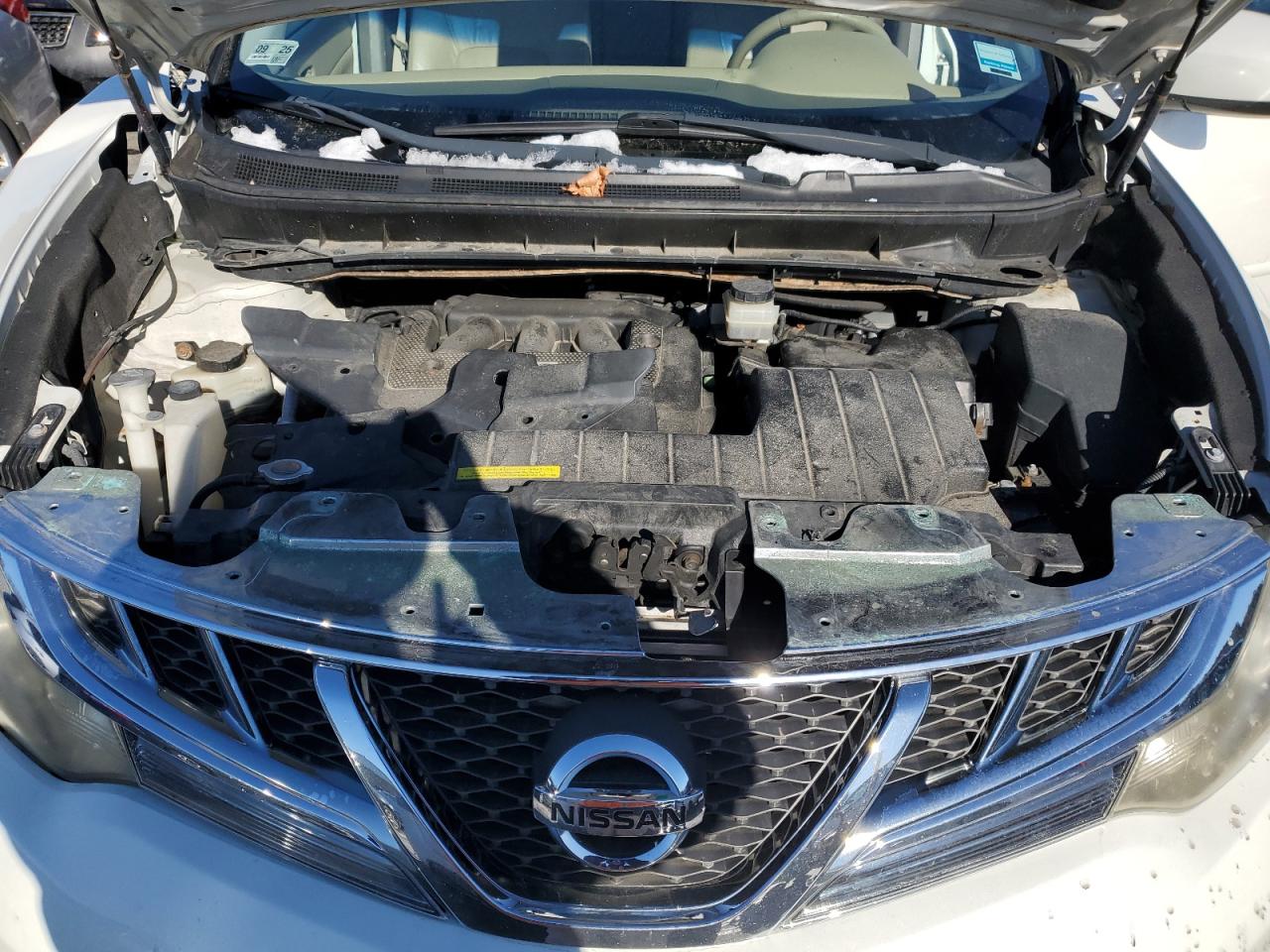 2011 Nissan Murano VIN JN8AZ1MW4BW177203 Copart auction photo, side / front end damage thumbnail 12