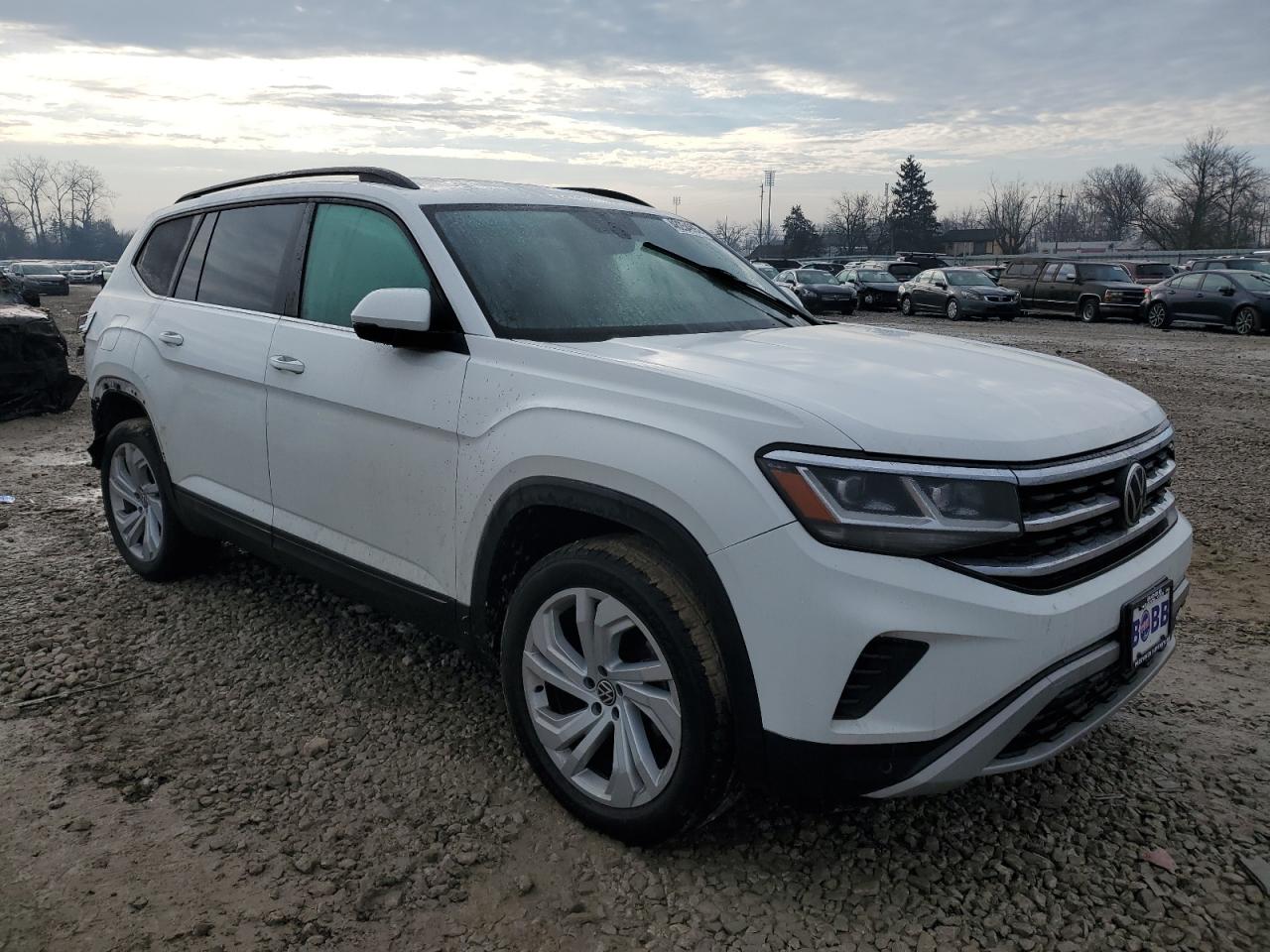2021 Volkswagen Atlas VIN 1V2HR2CAXMC550401 Copart auction photo, rear end / front end damage thumbnail 4