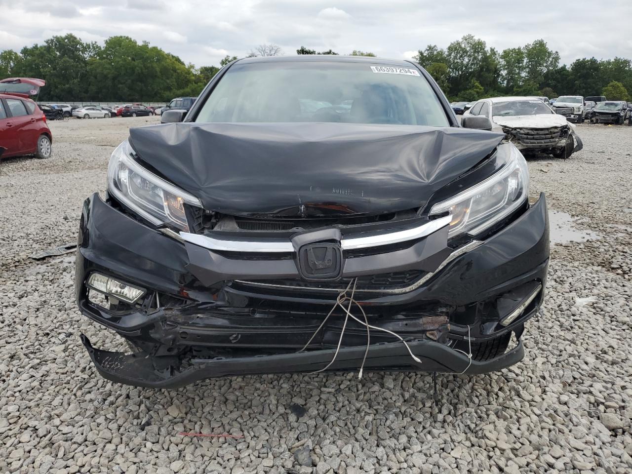 2016 Honda CR-V VIN 2HKRM3H31GH506185 Copart auction photo, front end damage thumbnail 5